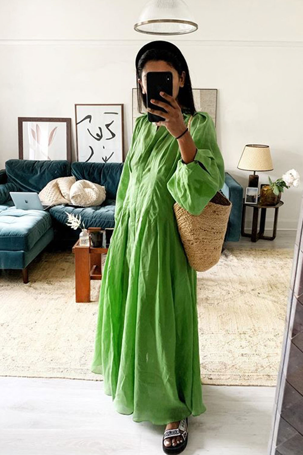 Best Pay Day Outfits: Monikh Wearing Three Graces London Dress