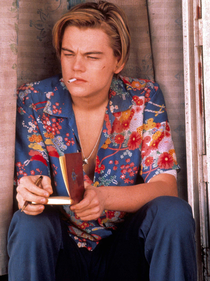 Hawaiian shirt fashion trends: Leonard DiCaprio in Romeo + Juliet