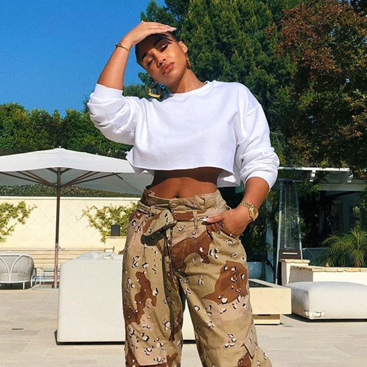 The Controversial Camo Pants Trend Is Officially Back  Who What Wear