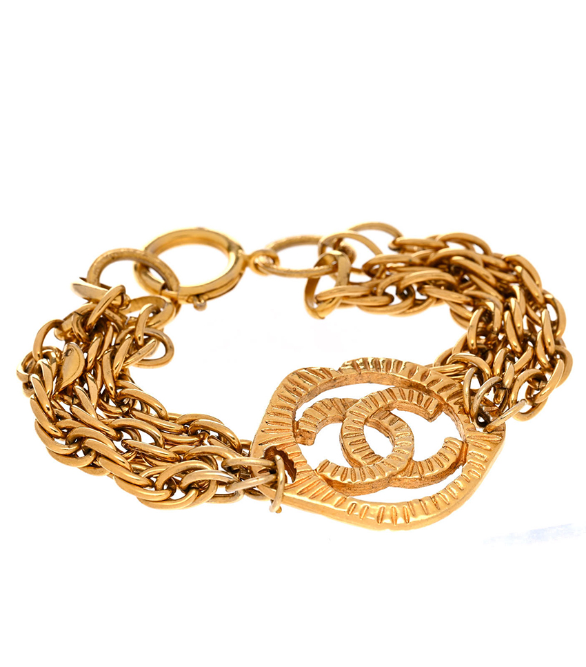 Gold Replicated Chanel Medallion Necklace/Bracelet With Magnetic Clasp —  Lisa Zipperer Designs | lupon.gov.ph