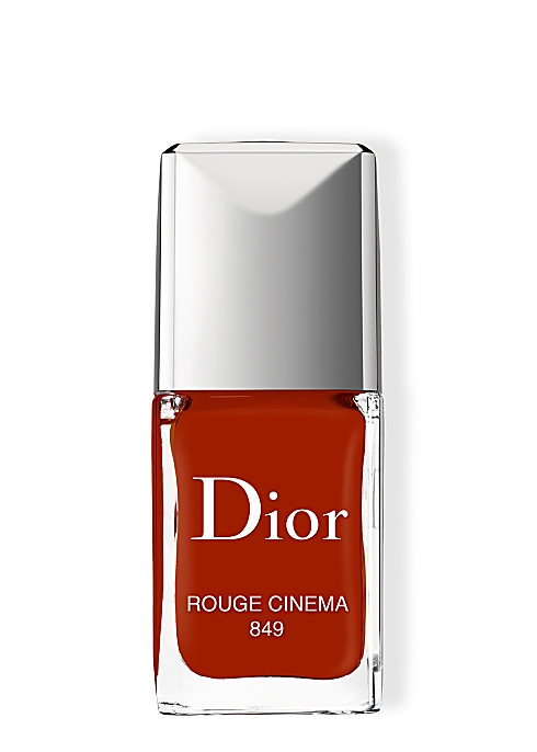 Dior Vernis Gel Shine & Long Wear Nail Lacquer in Rouge Cinema