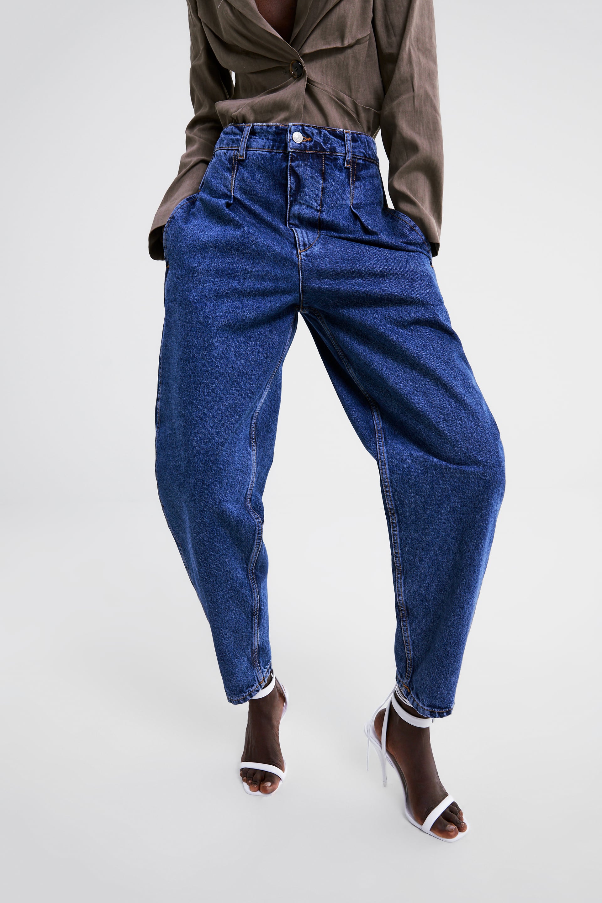 The 5 Most Popular 2019 Denim Trends at Zara | Who What Wear