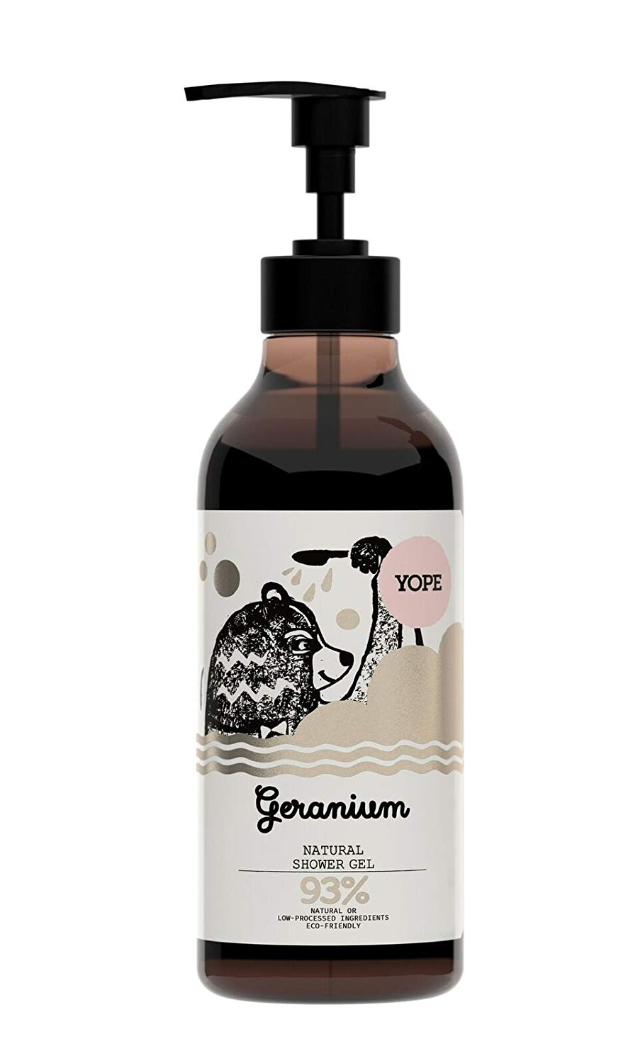 Natural Skincare Products: Yope Geranium Shower Gel
