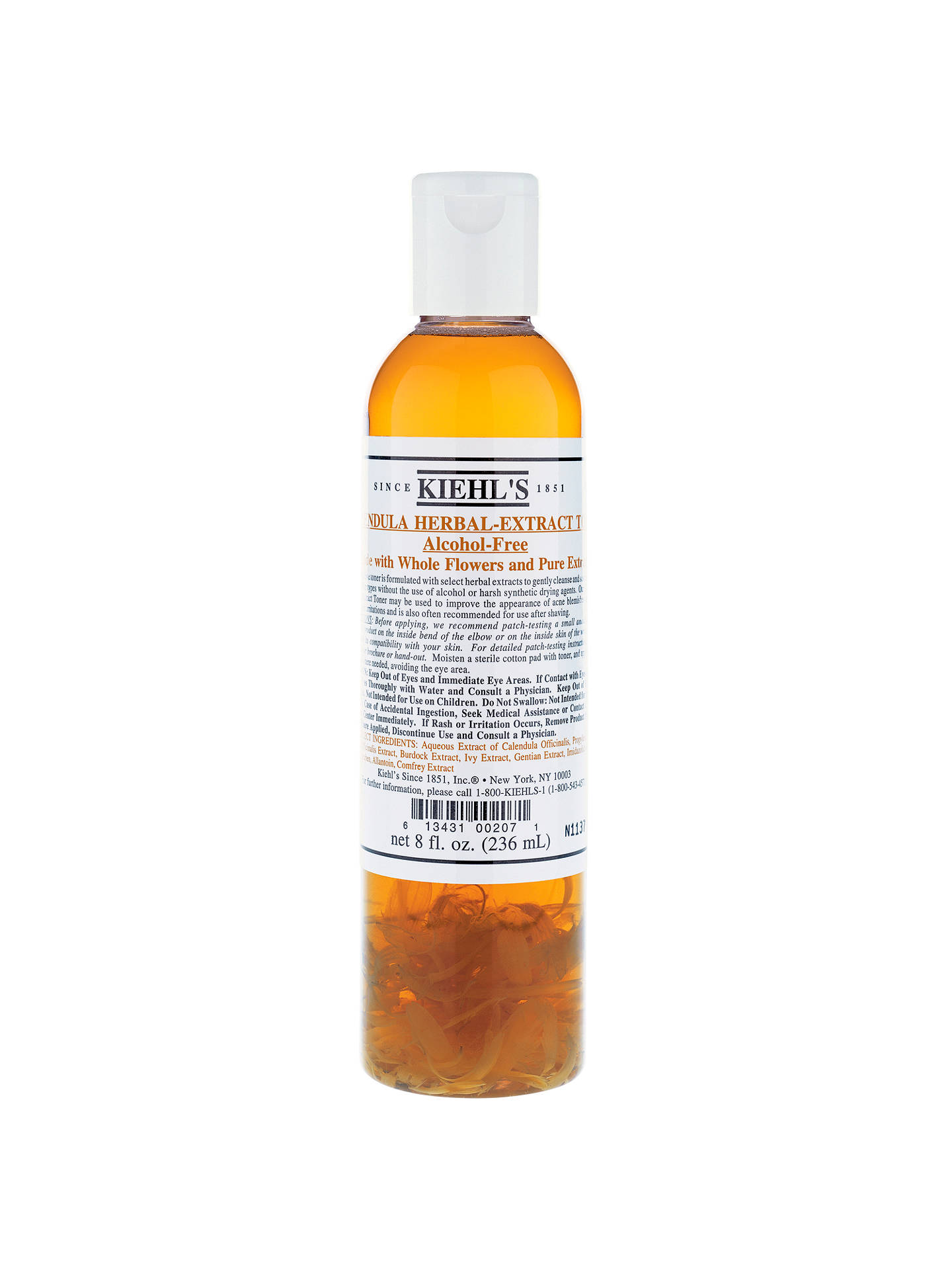 Natural Skincare Products: Kiehl's Calendula Herbal Extract Alcohol-Free Toner