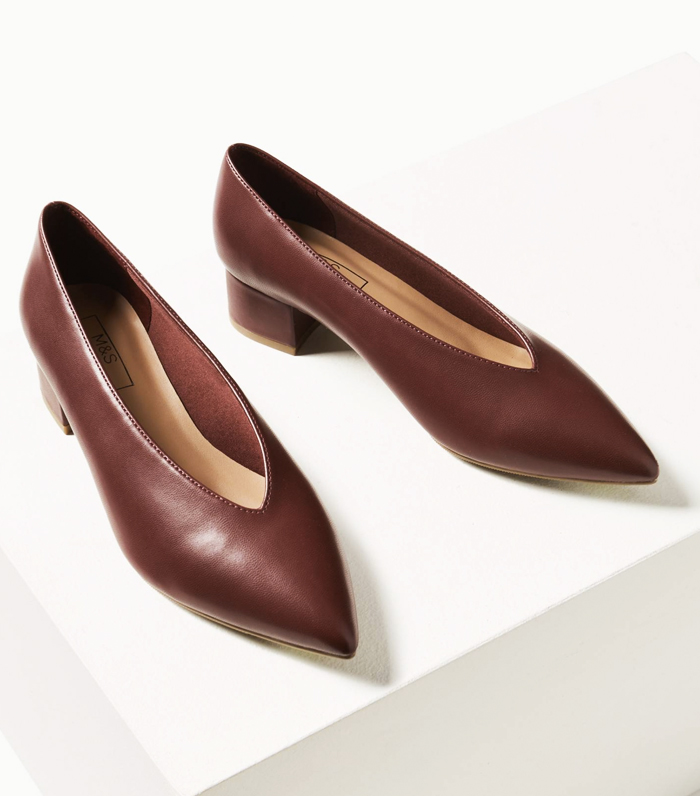 m and s flat shoes
