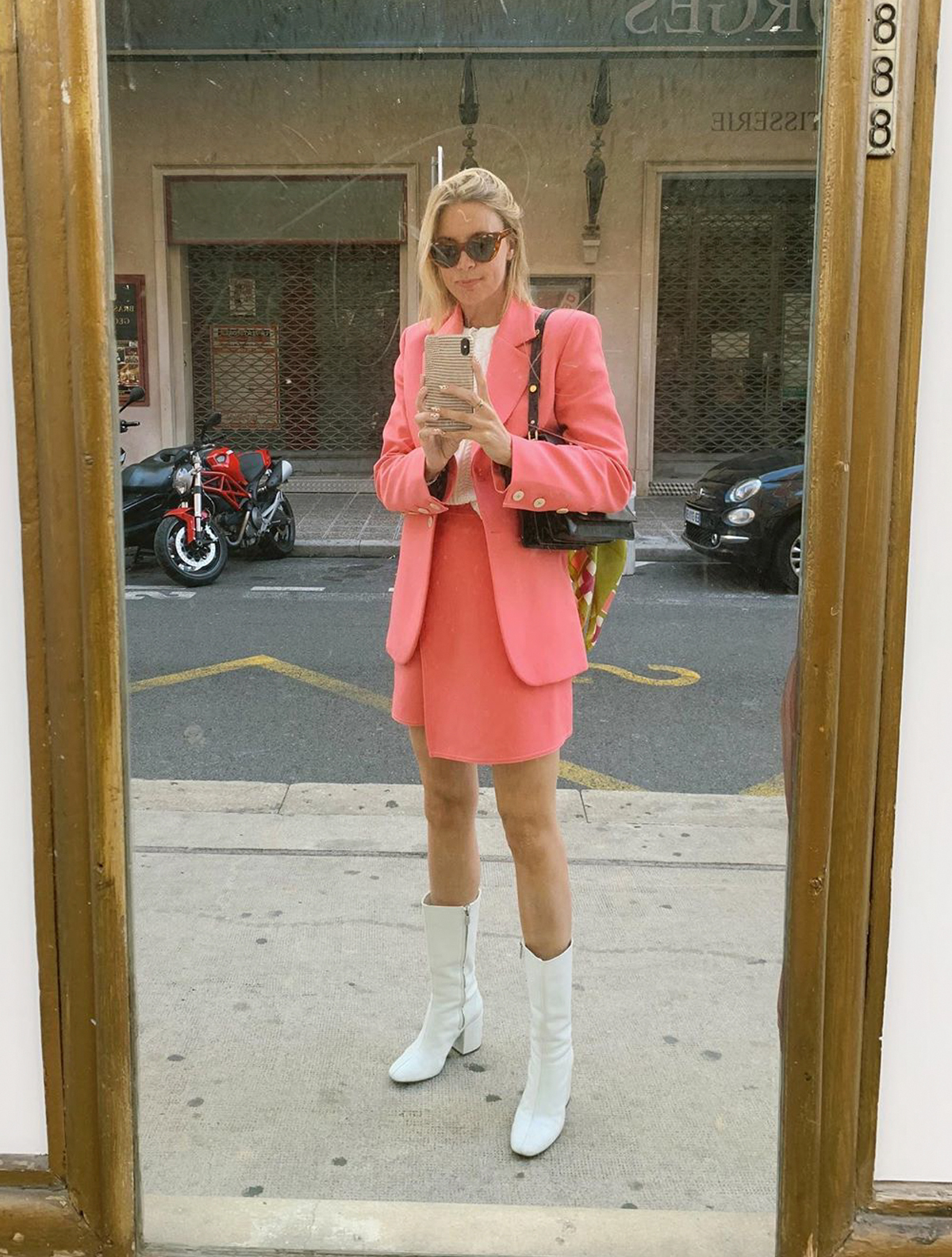 Best Autumn Boots 2019: Hanna Stegansson in a pair of white boots