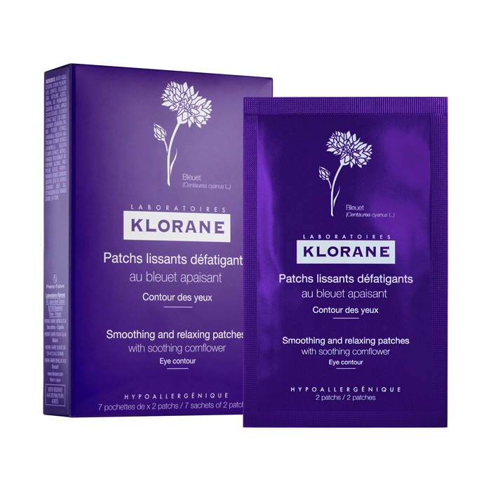 Best French Skincare Brands: Klorane Smoothing and Relaxing Patches