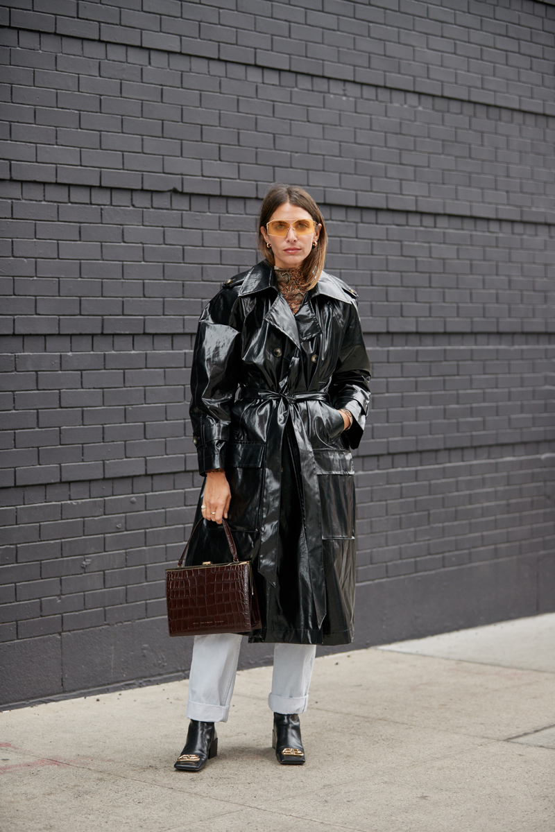 NYC fall boots trends: square-toe
