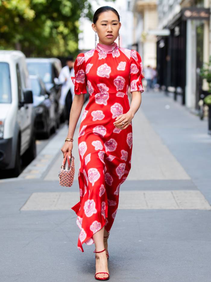 The Red Floral Dress Trend Will Be Everywhere This Autumn | Who What ...