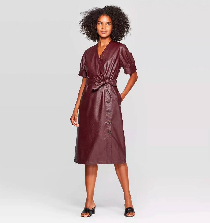 See and Shop Our Who What Wear Leather Dress for Target | Who What Wear