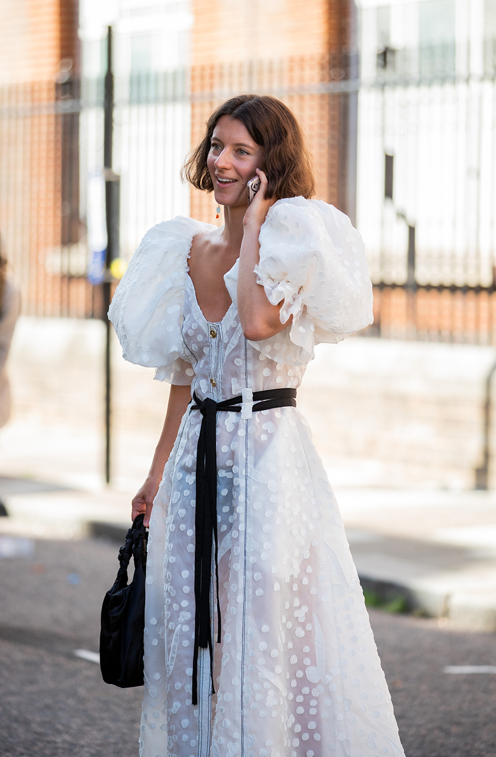 Puff Sleeve Dresses Are Trending All Over London Right Now | Who What ...