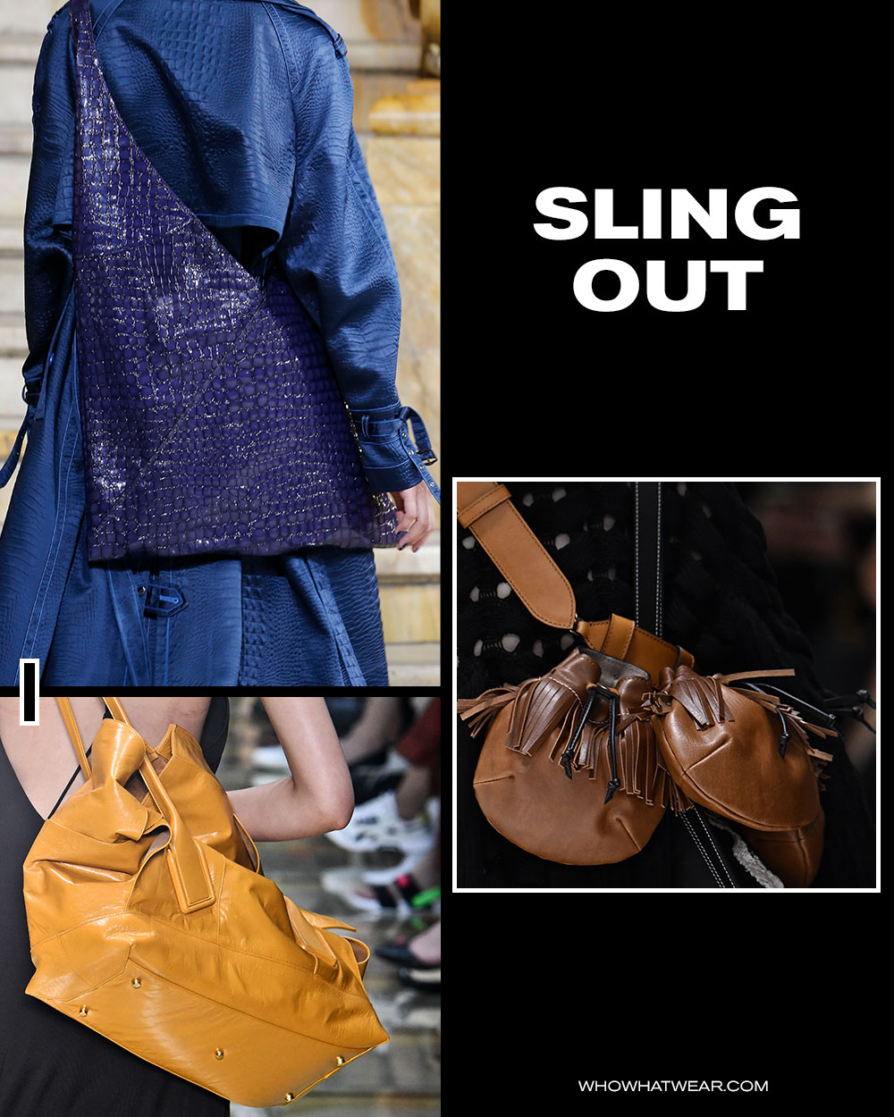 Spring and Summer 2020 Handbag Trends, Sling Bags