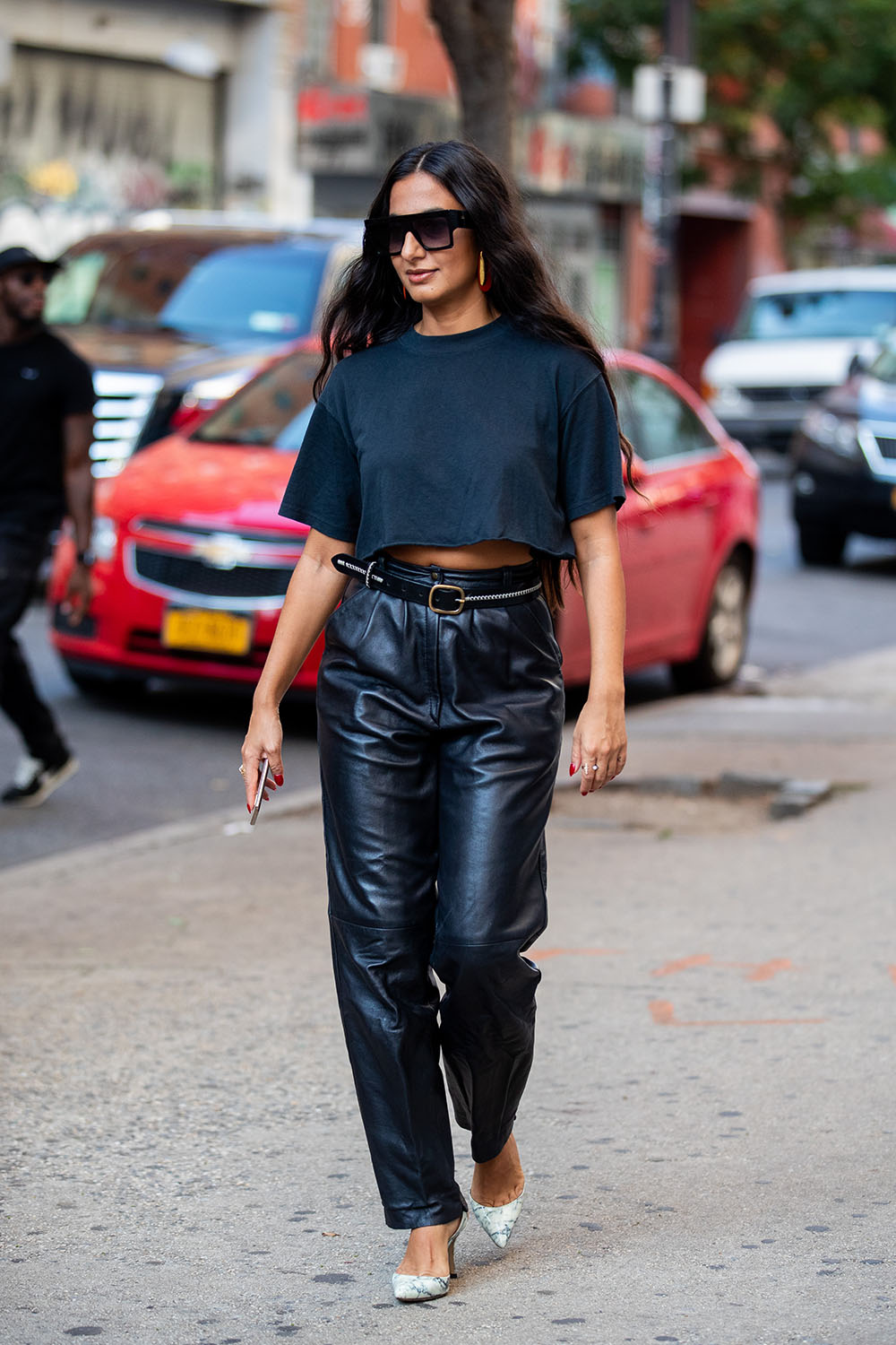 See and Shop the Faux-Leather Paperbag Pants at Target | Who What Wear