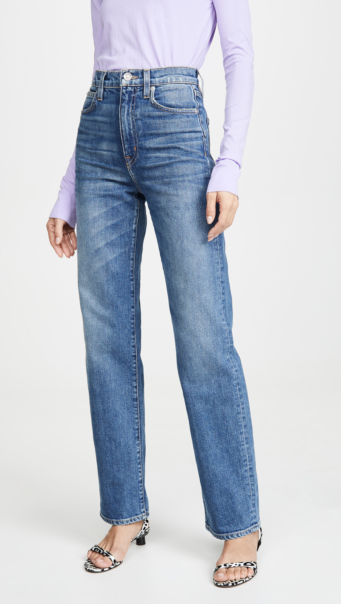 The 5 Best Straight-Leg Jean Brands, Hands Down | Who What Wear