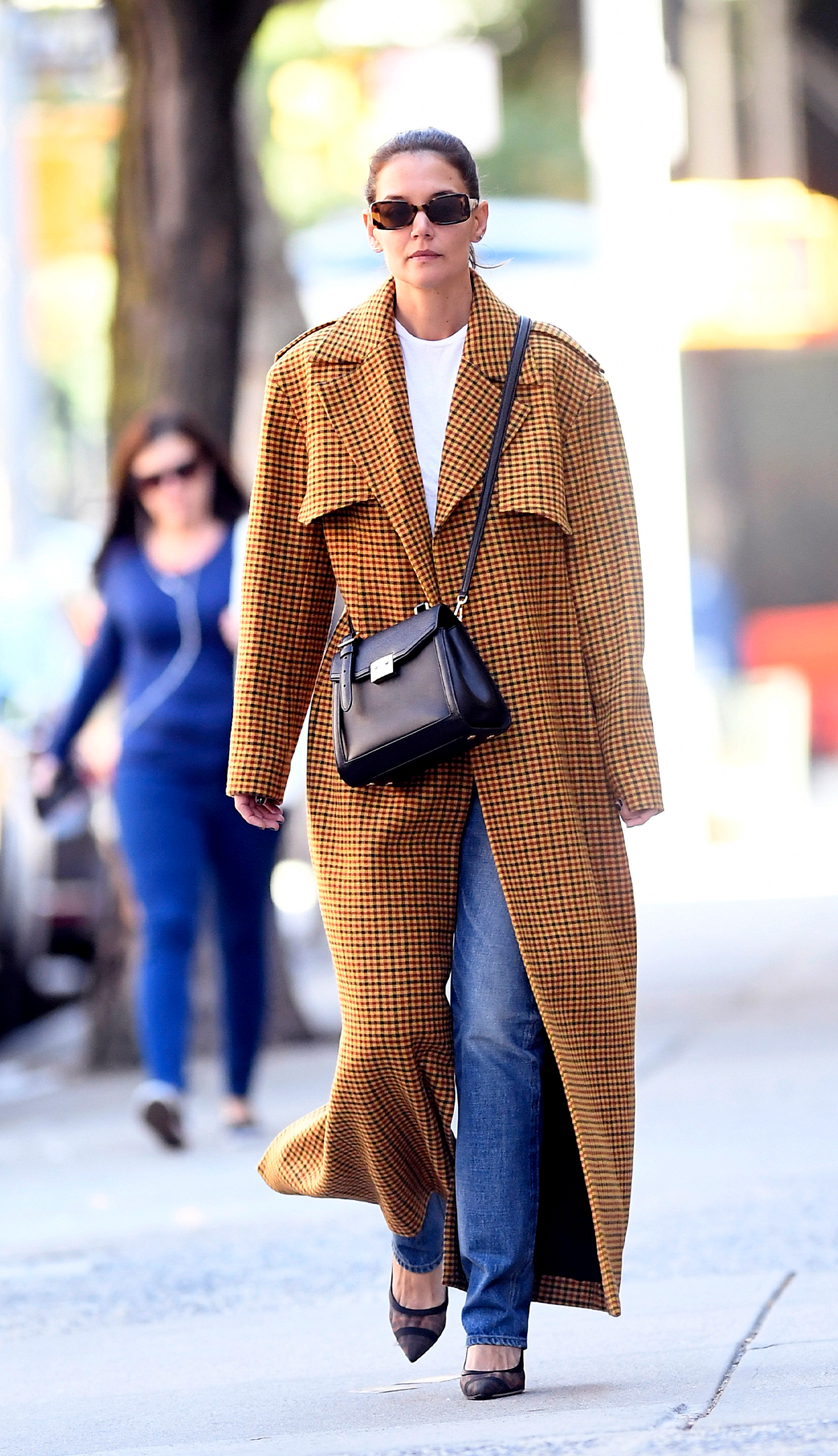 Katie Holmes fall outfit