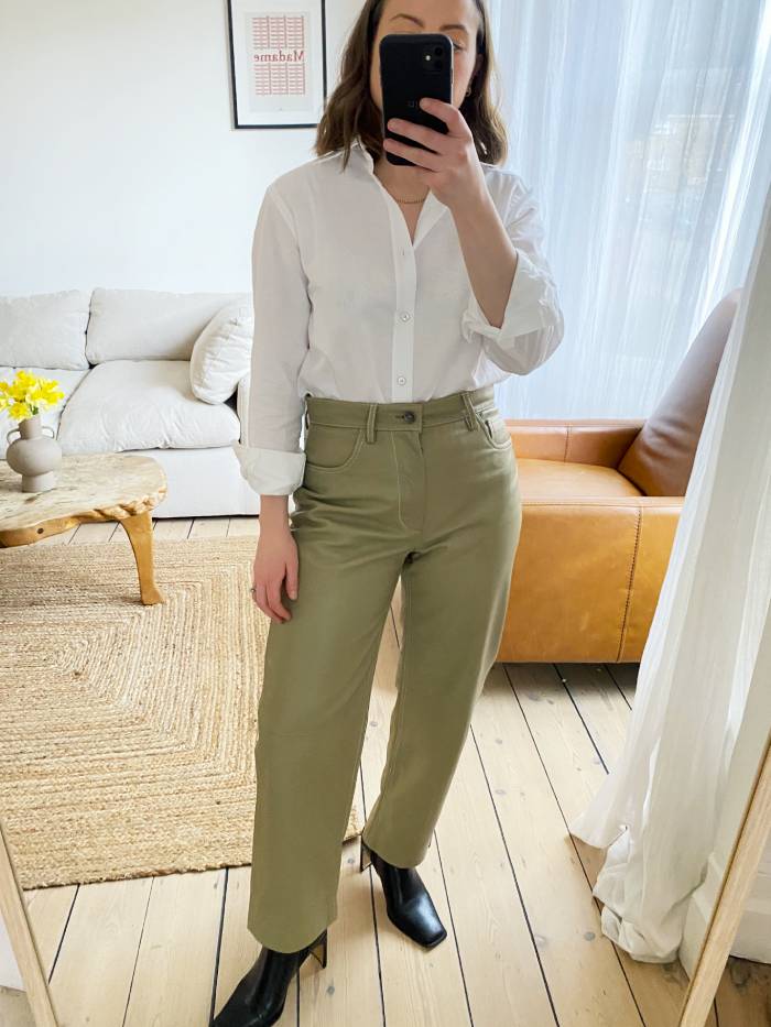 Best High Street Leather Trousers