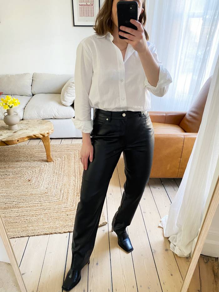 These Are the Best High-Street Leather Trousers | Who What Wear UK