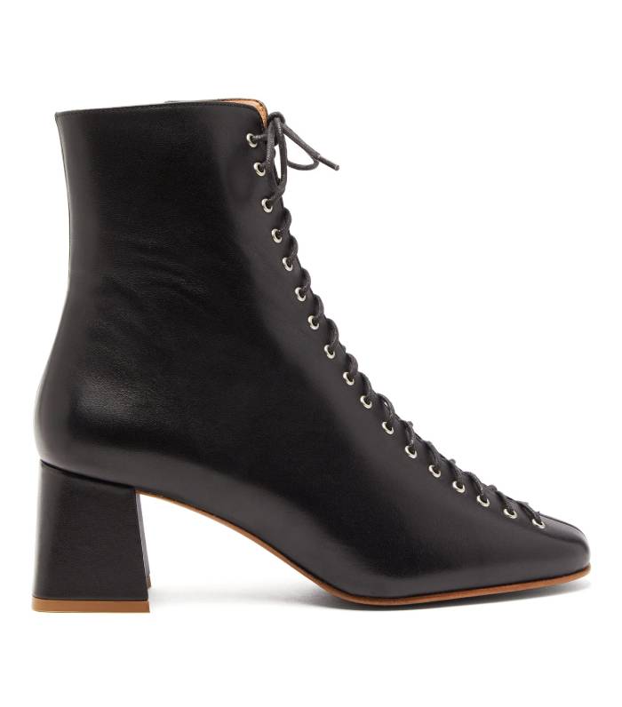 Zara's Black Lace-Up Boots Are Finally 