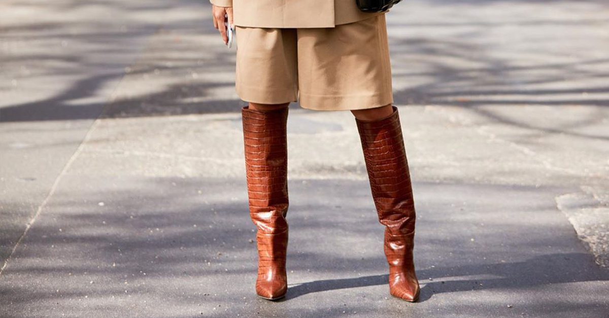 knee high loose boots