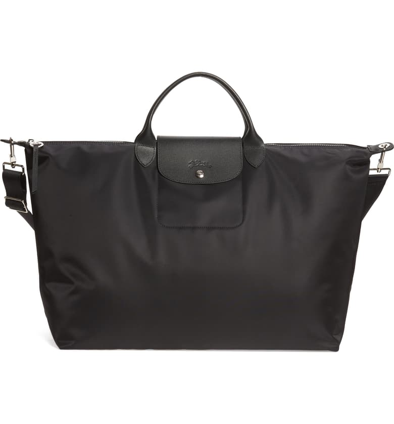 longchamp black handbag