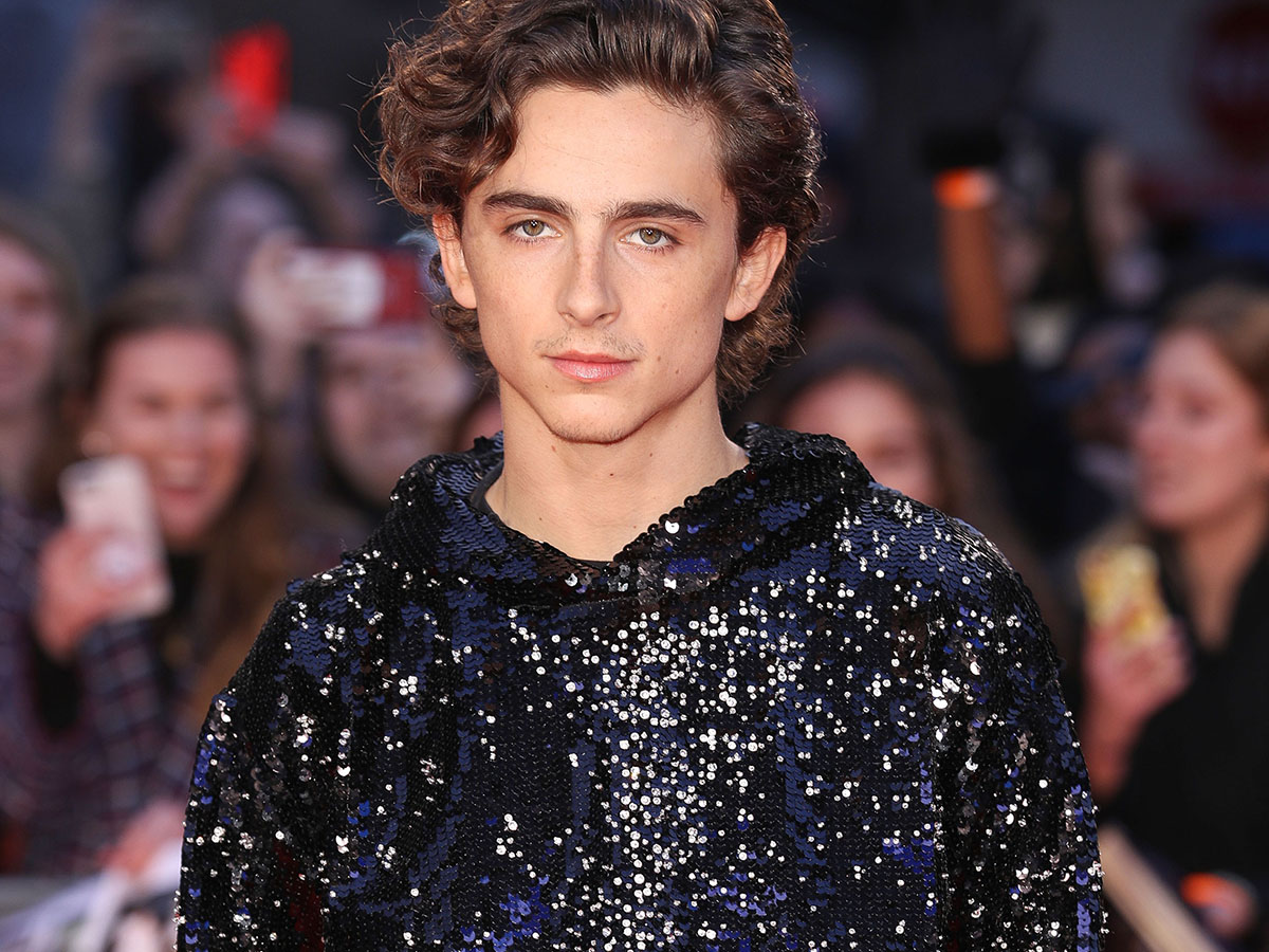 Timothee Chalamet attends "The King" UK Premiere during the 63rd BFI London Film Festival