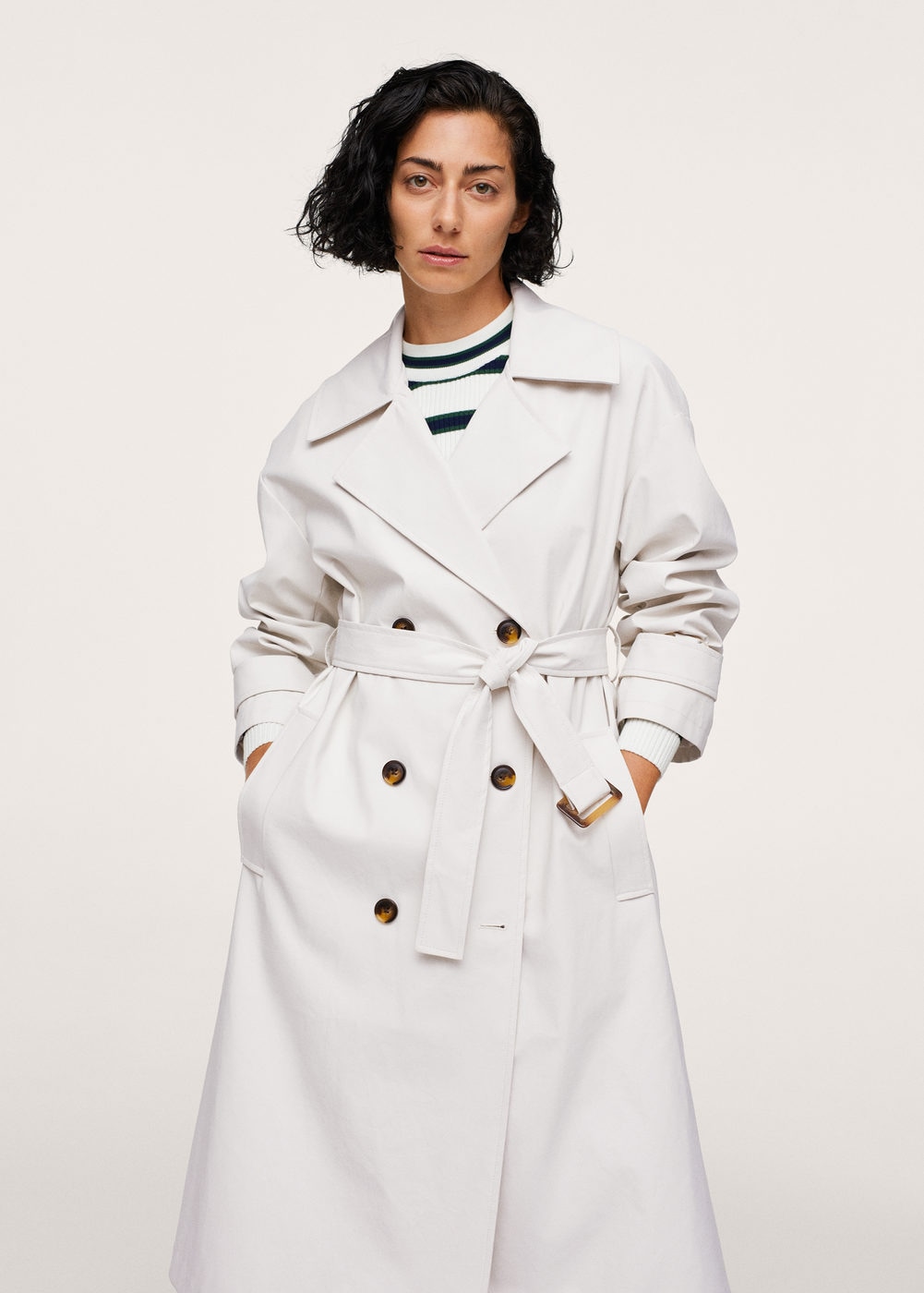 The 24 Best Leather Trench Coats On, White Leather Trench Coat Womens