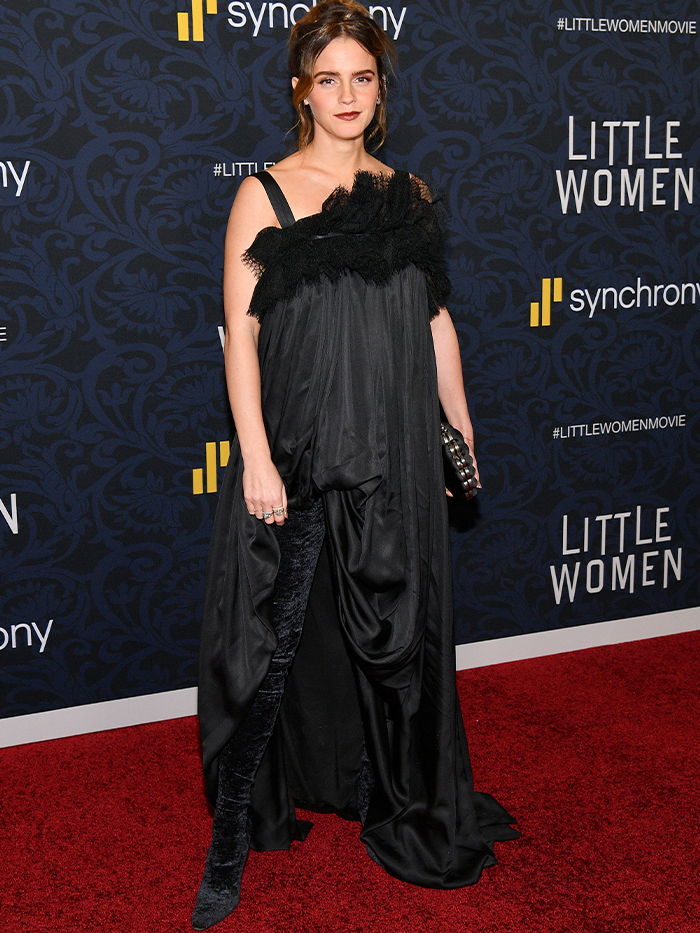 Emma Watson: Little Women Premiere In Balenciaga Dress
