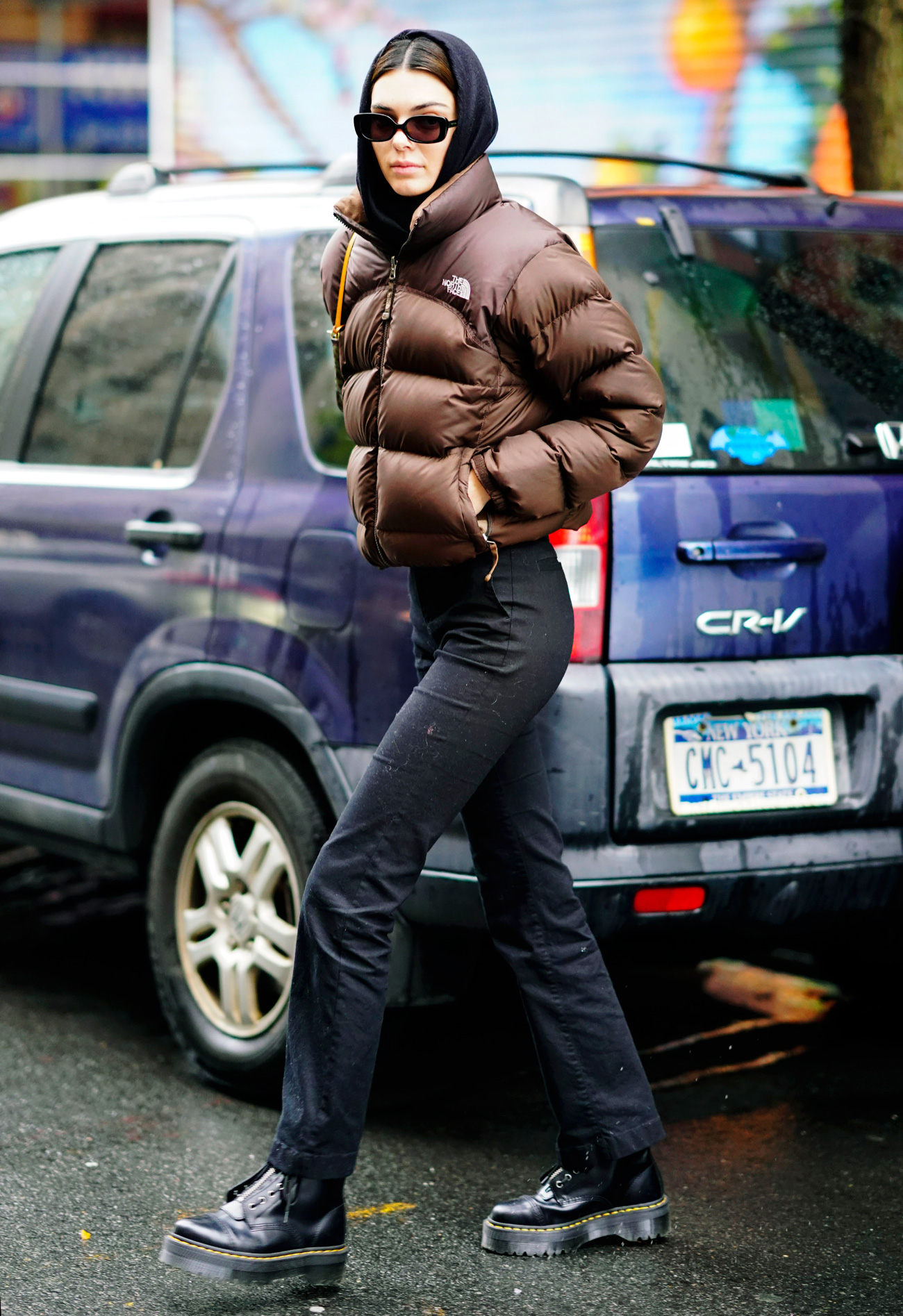 How Celebs Are Styling The North Face Winter Jacket  North face jacket  outfit, Winter jacket north face, North face puffer jacket
