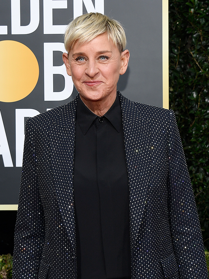 Short Hairstyles For Older Women: Ellen DeGeneres has a pixie cut