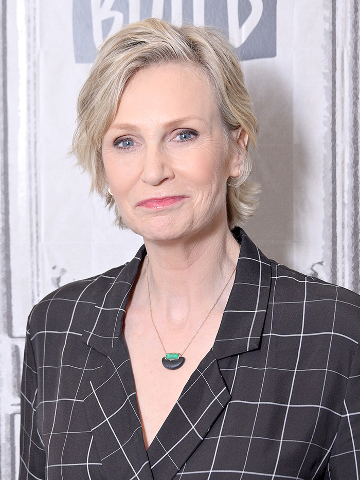 Short Hairstyles For Older Women: Jane Lynch has a long pixie