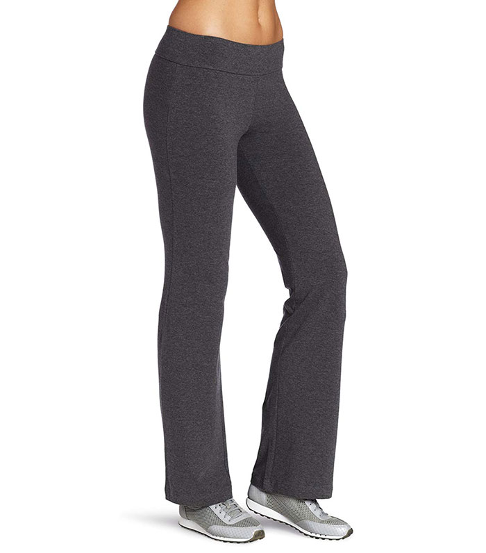 bootcut yoga pants with side pockets
