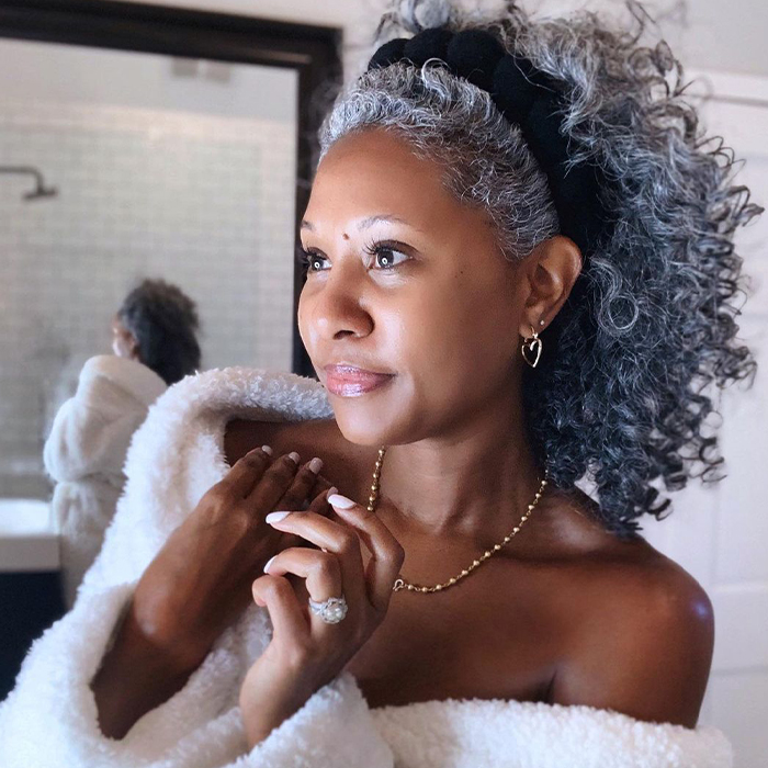 22 Grey-Haired Women Who Prove It's Chic to Be Natural | Who What Wear UK