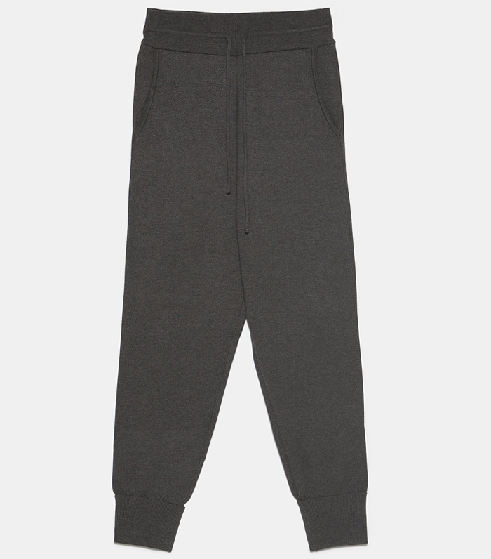 Trust Zara to Make Knitted Joggers Look 