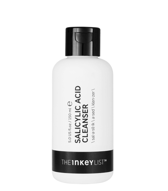 Best Affordable Skincare Brands: The Inkey List Salicylic Acid Cleanser