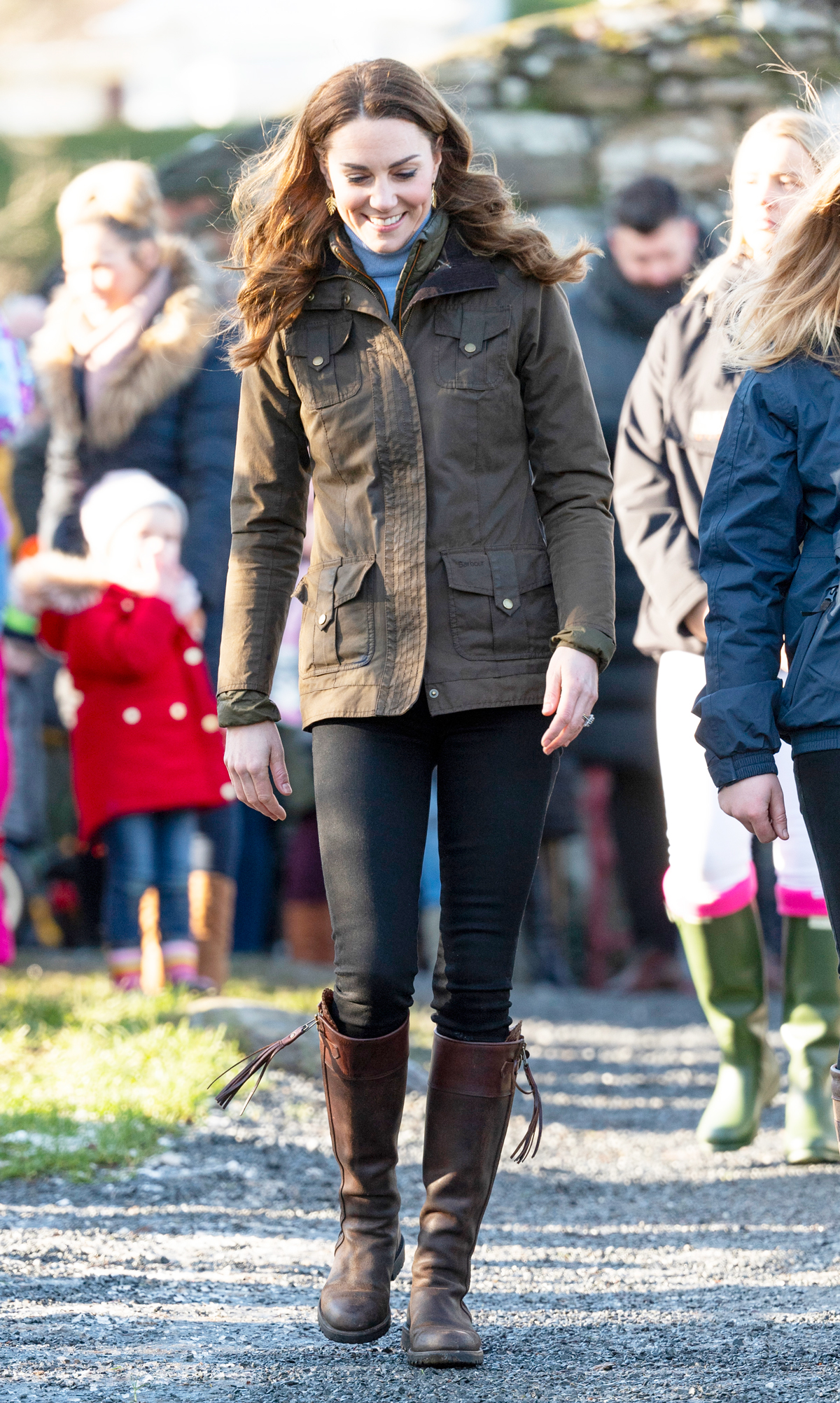 Kate Middleton Wore Skinny Jeans With 2 Boot Trends Today | Who What ...