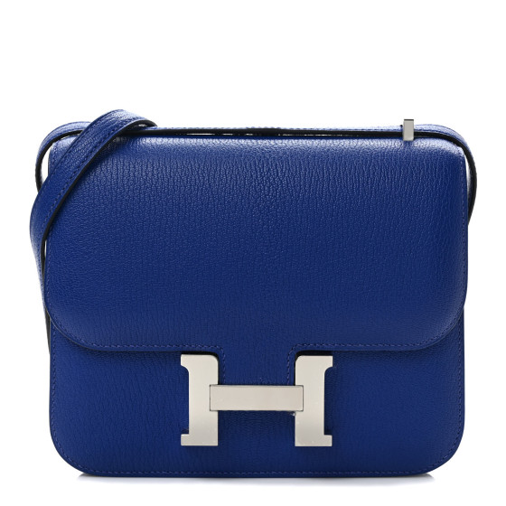 hermes blue bag