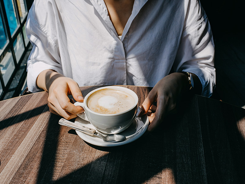  Aliments responsables du reflux acide: café 