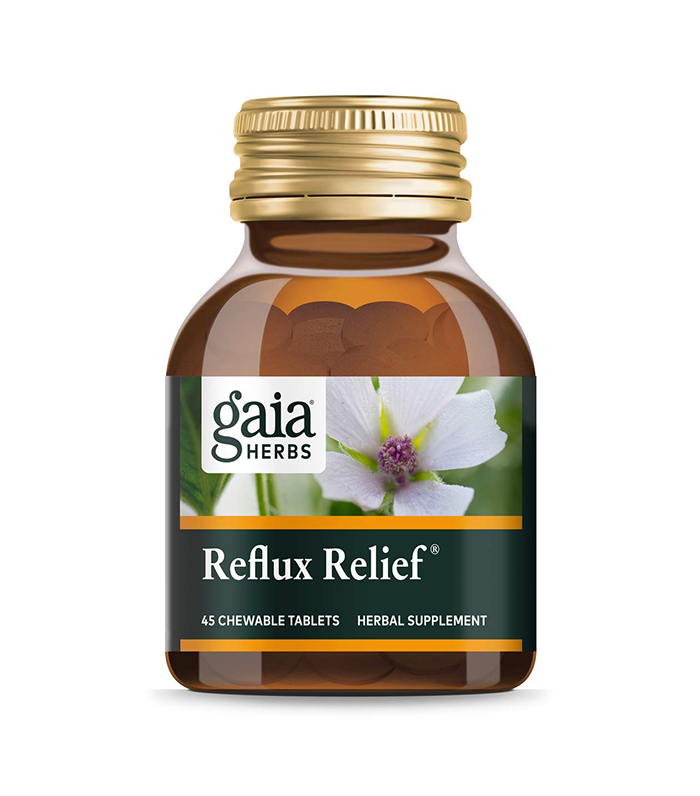 Gaia Herbs Reflux Relief Wegańskie tabletki