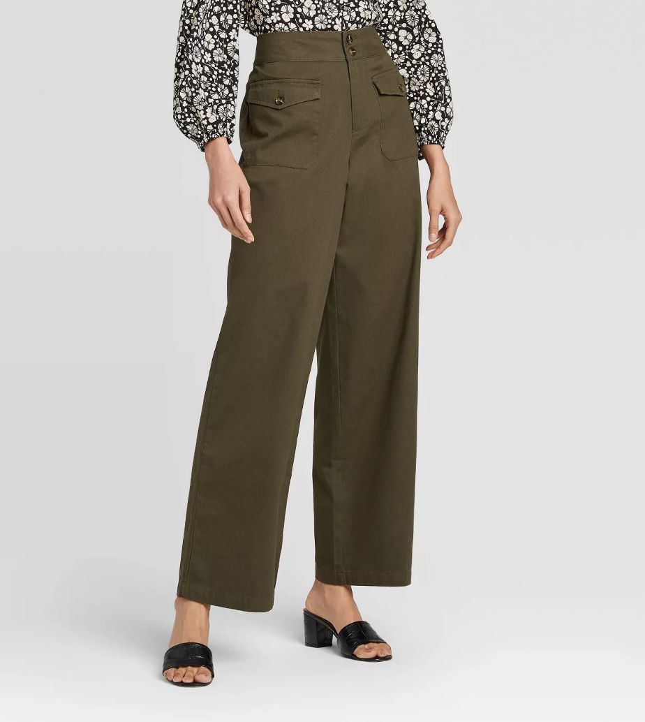 8 Wide-Leg-Pant Outfits to Try Instead of Skinny Jeans | Who What Wear