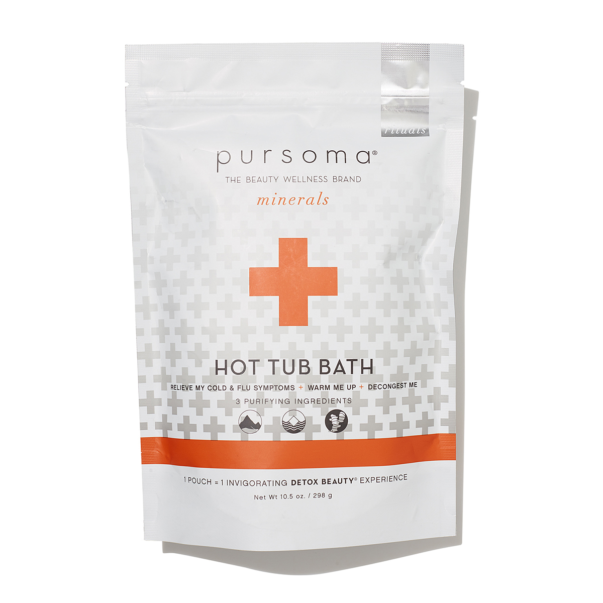 Pursoma Hot Tub badesalte-kold + Flu Symptom Relief