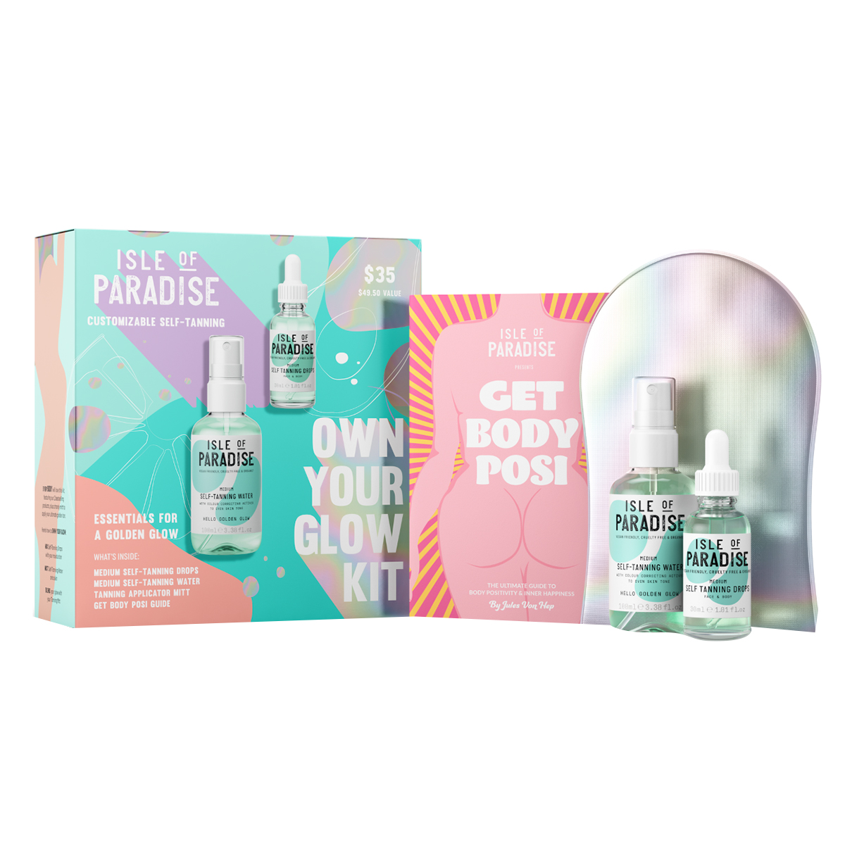Isle Of Paradise Own your Glow Kit