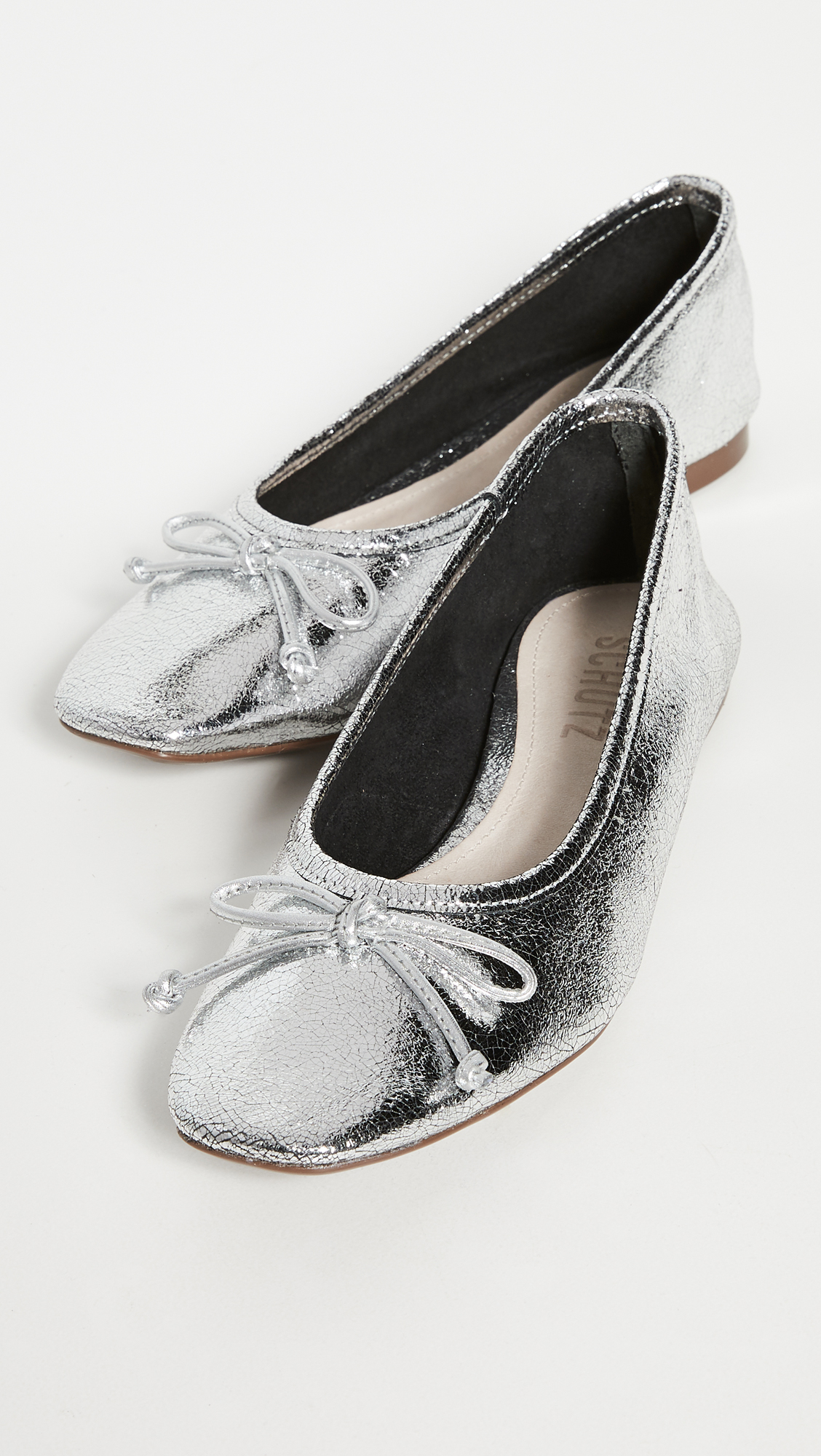 square toe ballet flats with ankle strap