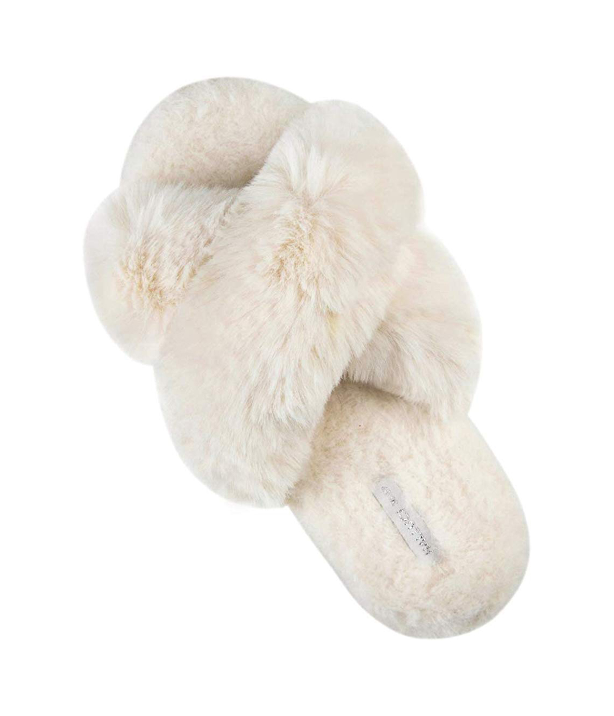 zara fluffy slippers