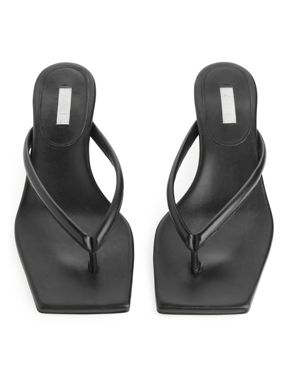 Arket Slip-On Leather Sandals