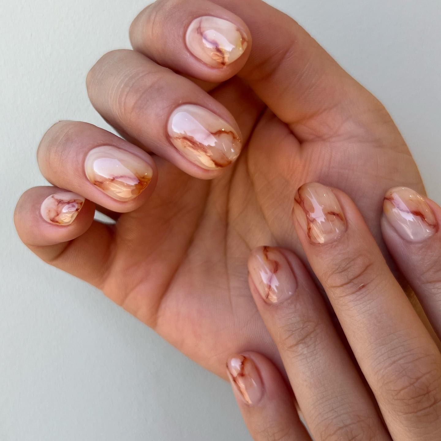 Nail Art Ideas: Marble nails