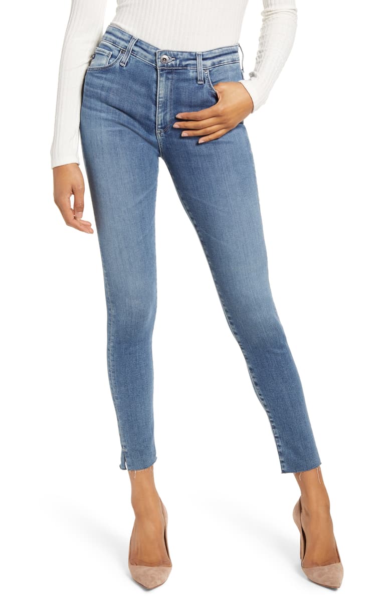 thin stretchy jeans