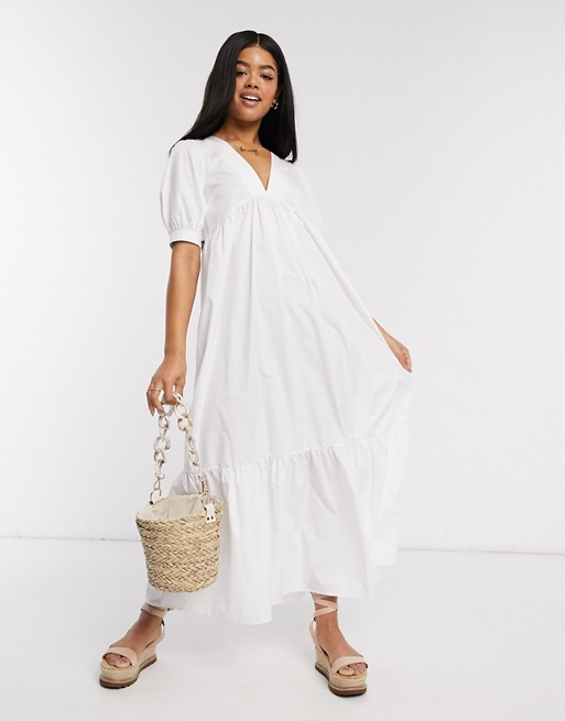 casual white flowy dress,casual white dress outfit,white poplin dress,long casual long white dress,casual white cotton dress,white dresses for women,casual white dress,