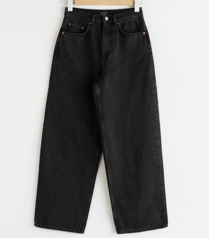 & Other Stories High Rise Wide Leg Jeans
