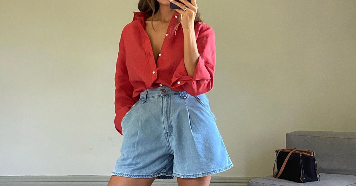 5 Chic Ways To Wear Denim Shorts This Summer and