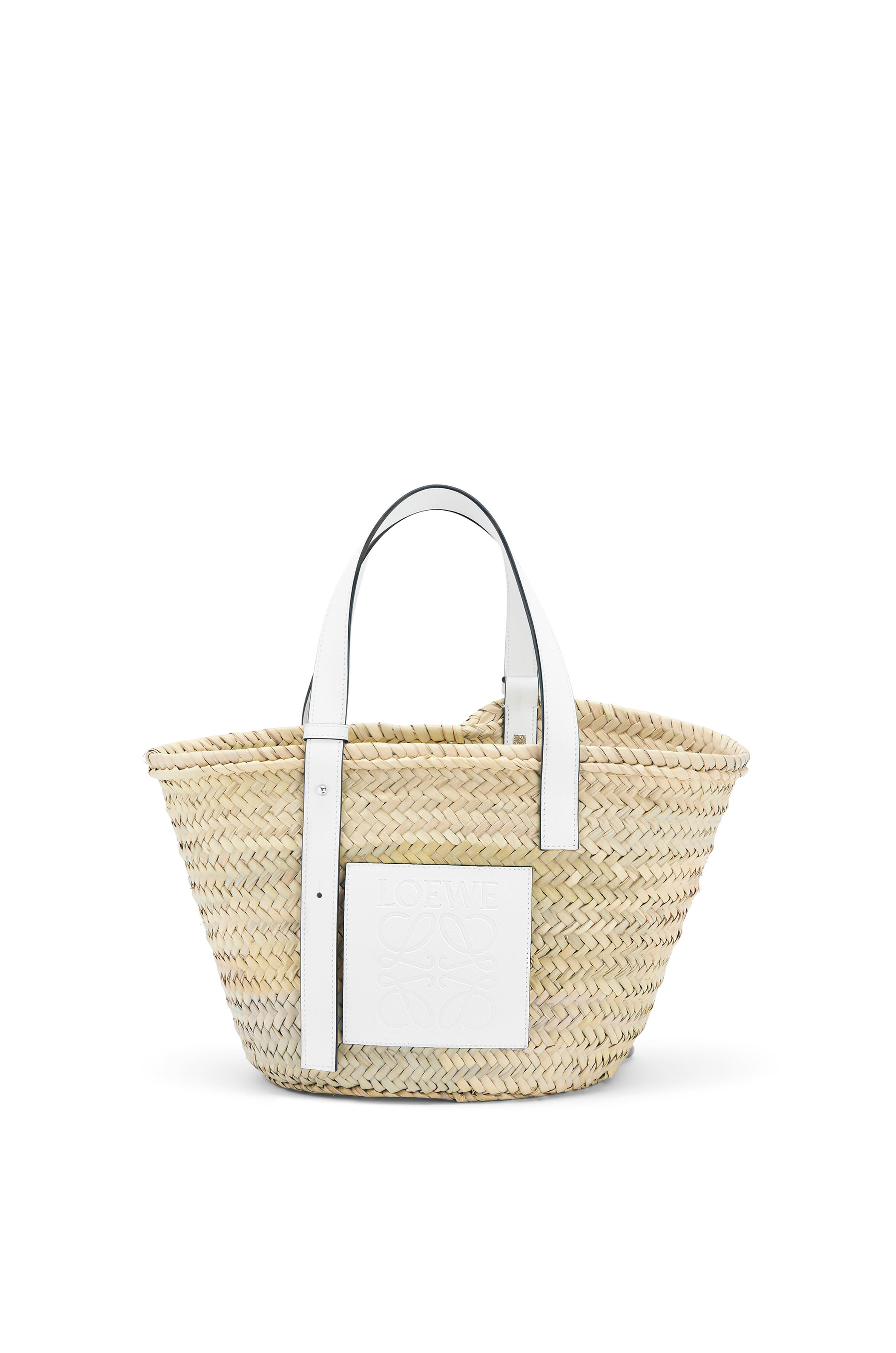 Loewe 2020 Raffia Small Basket Tote Bag · INTO